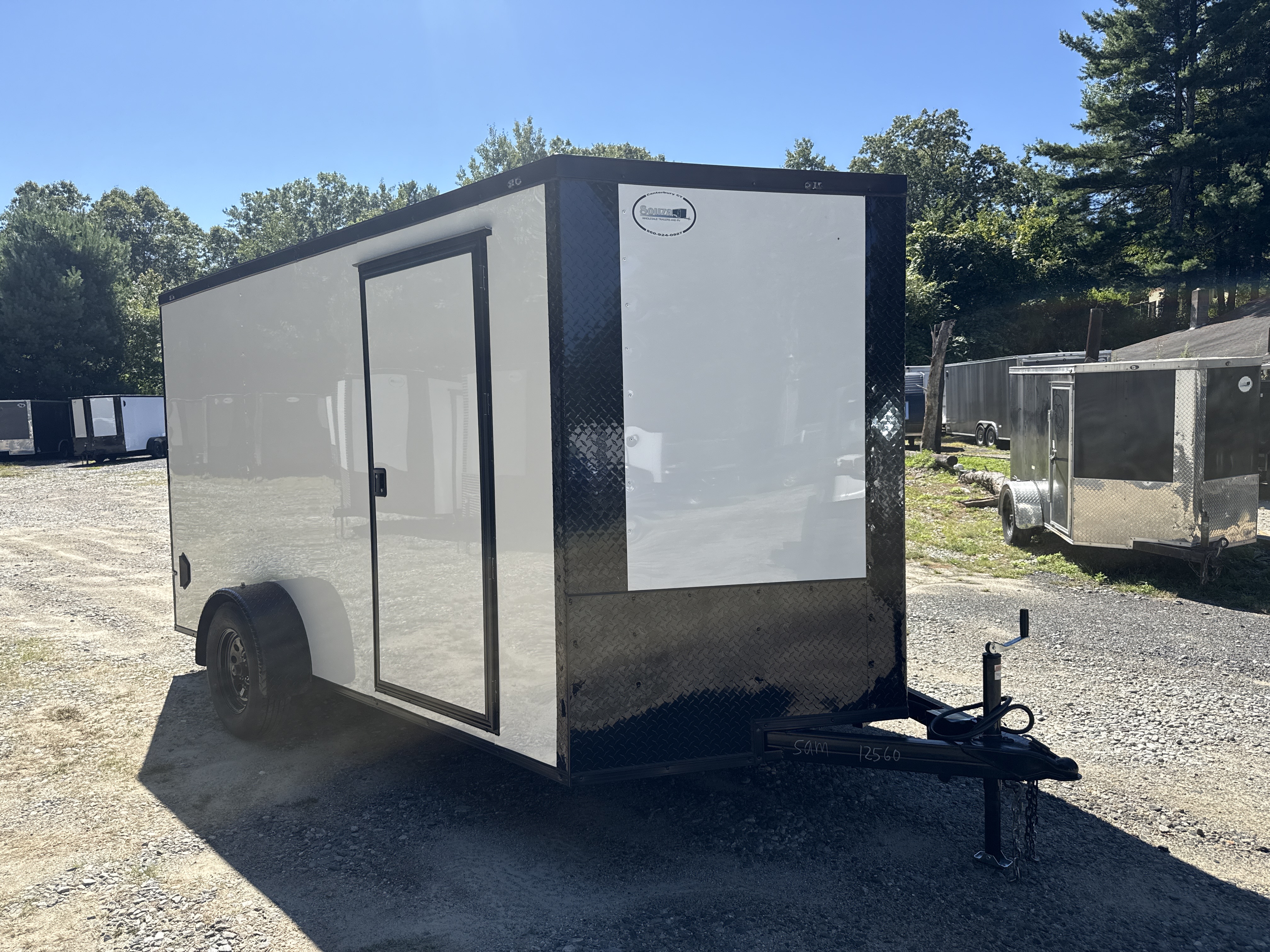 2026 J & C SUPPLIERS 7X12SA Enclosed Cargo Trailer